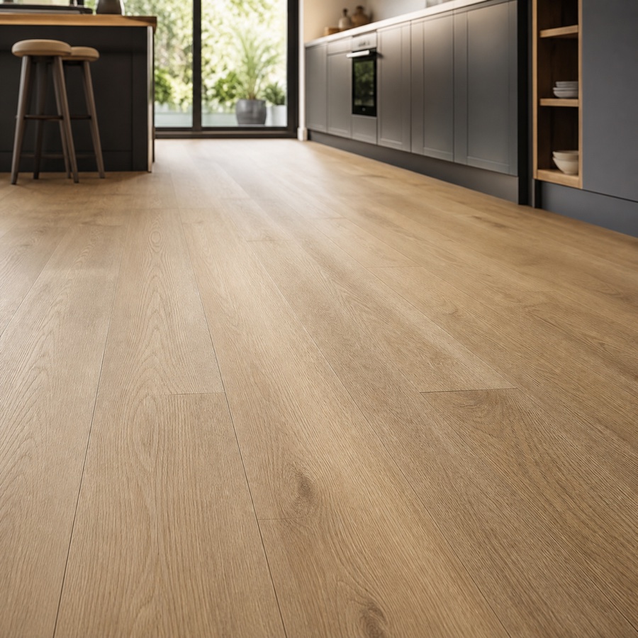 Vinyl (LVT) close-up