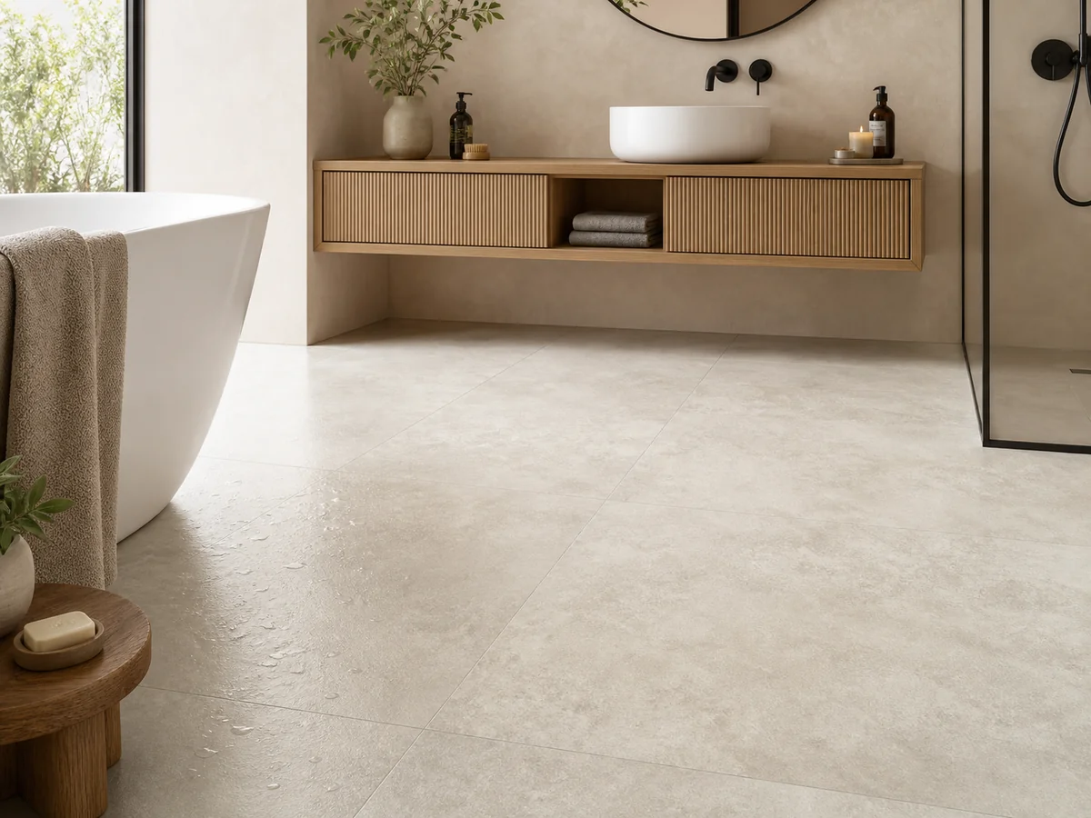 Bathroom flooring inspiration